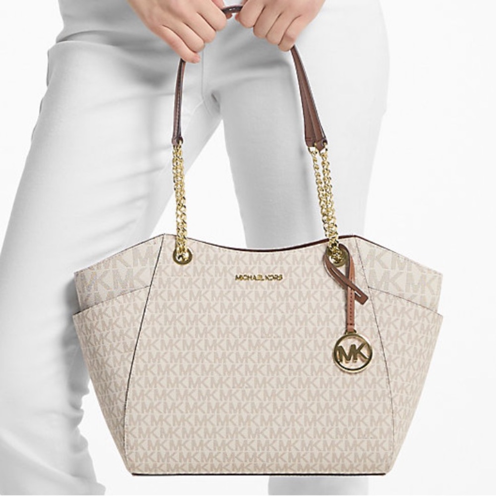 Michael Kors Jet Set Large Signature Logo